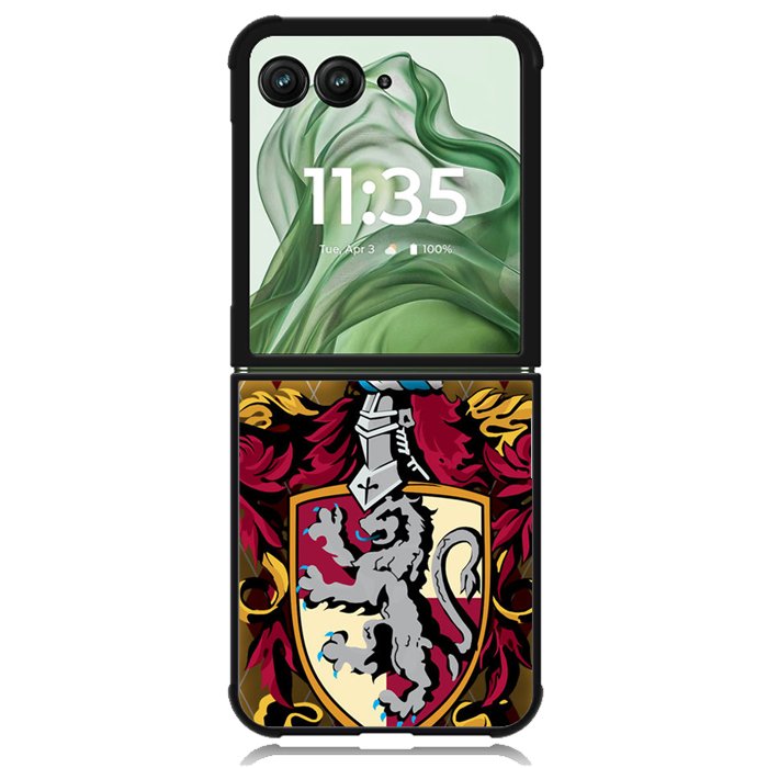 Harry Potter Quotes Gryffindor Z0193 Motorola Moto Razr+ Plus 2024/2025 Case, Motorola Razr 50 Ultra/50s Ultra Case
