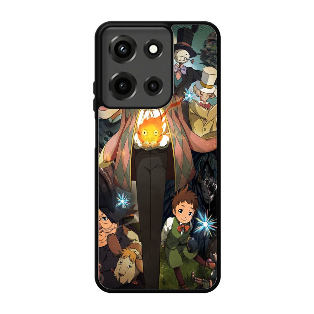 Studio Ghibli HowlS Moving Castle Motorola Moto G 5G 2025 Case FE3380