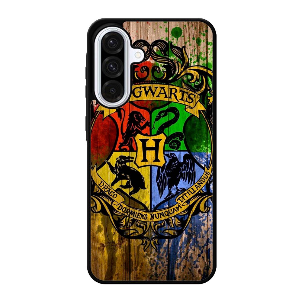 Harry Potter Hogwarts Logo wood Samsung Galaxy A56 Case FE4264