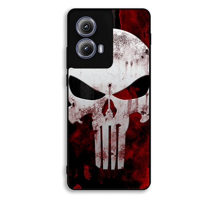 Marvel Superhero PUNISHER logo Motorola Moto Edge 2024 Case FE3344