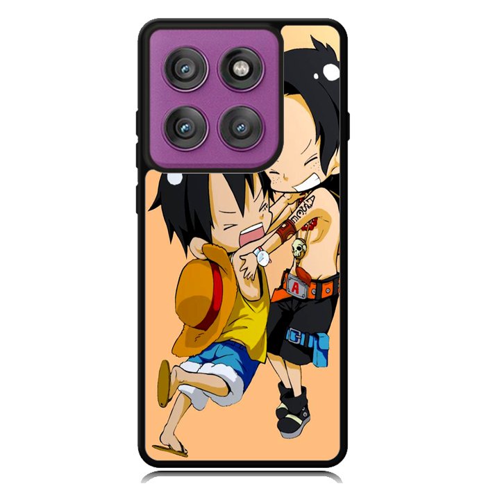 luffy and brother chibi Z0951 Motorola Moto Edge 2025 | Moto Edge 60 Fusion | Moto Edge 60 Pro Case