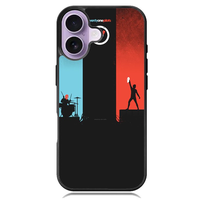 Twenty one pilots red and blue Z0984 iPhone 17 Case
