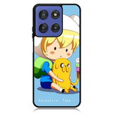 Adventure Time Chibi Finn And Jake Z0988 Motorola Moto G Stylus 5G 2025 Case