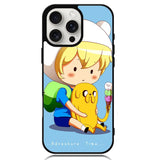 Adventure Time Chibi Finn And Jake Z0988 iPhone 16 Pro Max Case