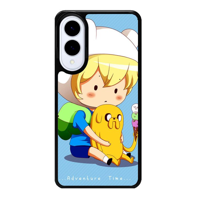 Adventure Time Chibi Finn And Jake Z0988 Samsung Galaxy S25 Edge Case