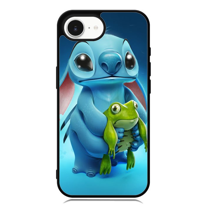Stitch and frog iPhone 16e Case