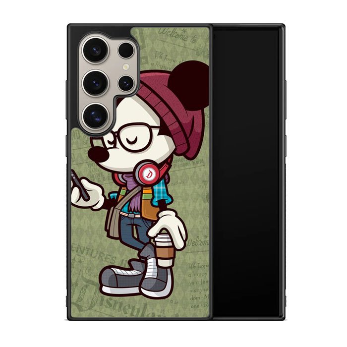 Hipster Mouse Z1064 Samsung Galaxy S24 Ultra 5G Case