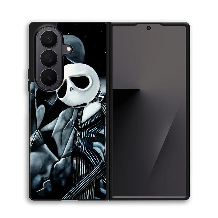 New Sad Jack Skellington Z1124 Samsung Galaxy Z Fold 7 Case