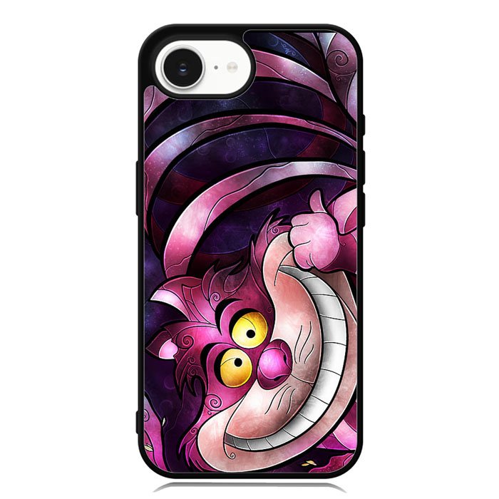 Disney Cheshire Cat Stained Glass iPhone 16e Case