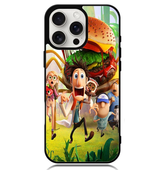 Cloudy With A Chance of Meatballs monster Z1201 iPhone 16 Pro Max Case
