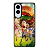 Cloudy With A Chance of Meatballs monster Z1201 Samsung Galaxy S25 Edge Case