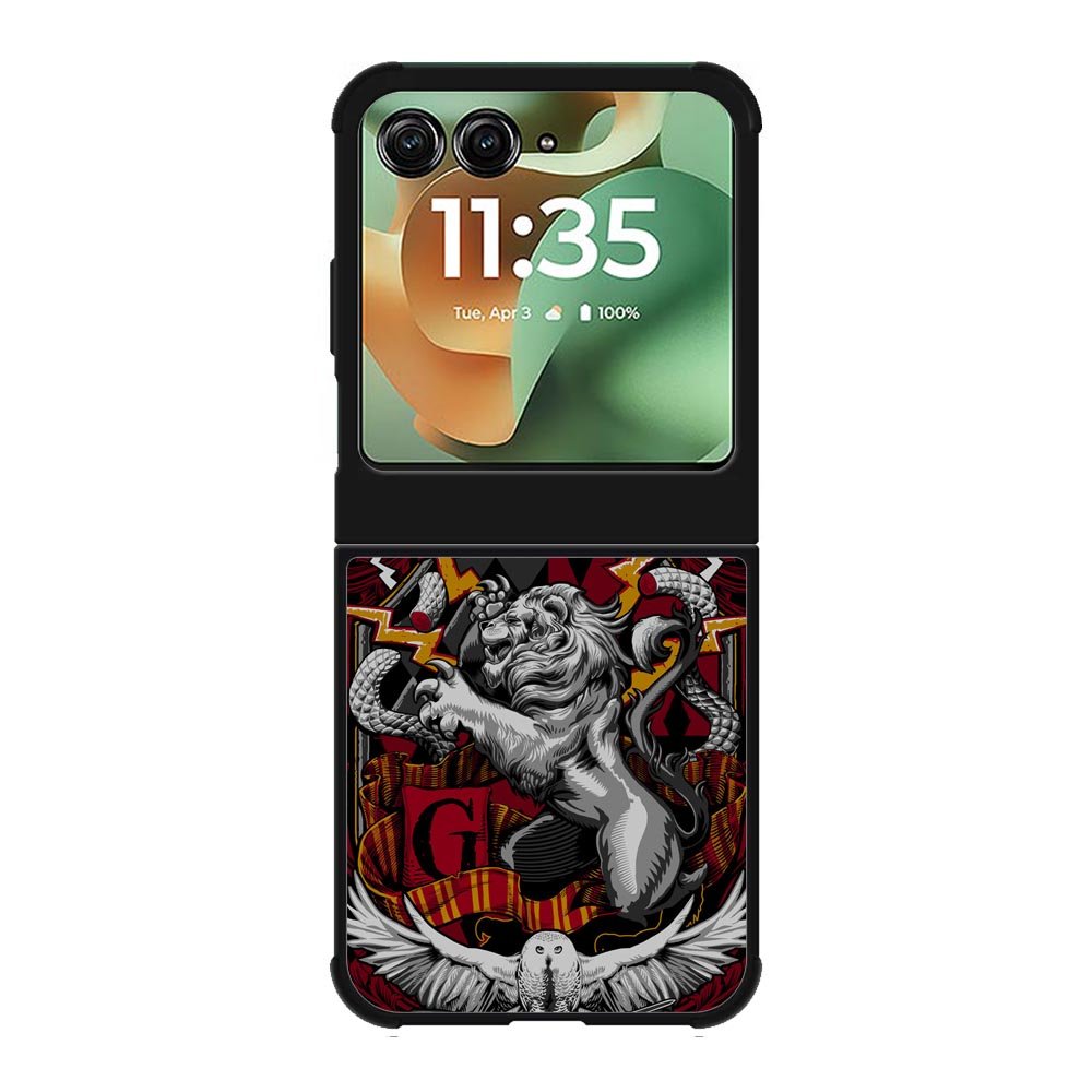 Harry Potter Crest Gryffindor Z1256 Motorola Moto RAZR 2025 Case