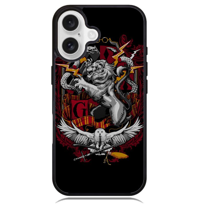 Harry Potter Crest Gryffindor Z1256 iPhone 16 Plus Case