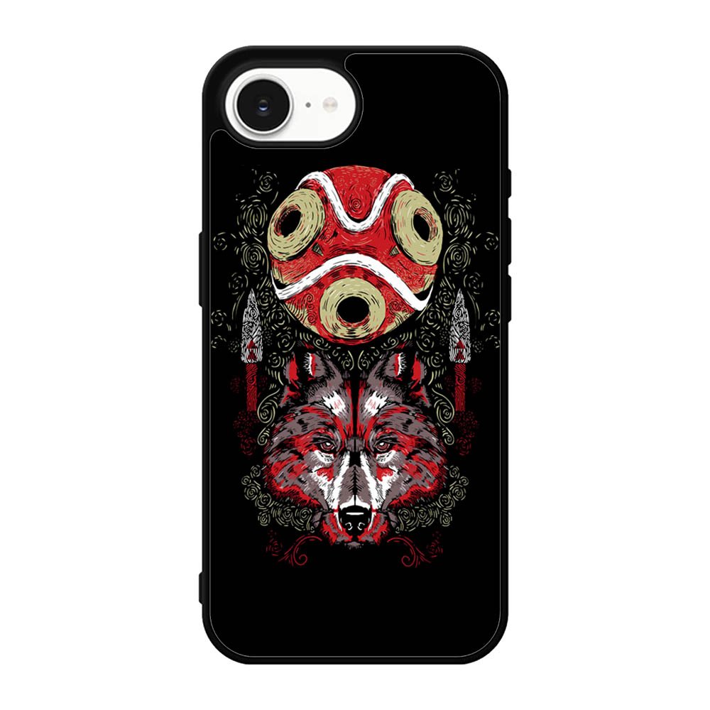 princes mononoke mask art Z1258 iPhone 17e Case