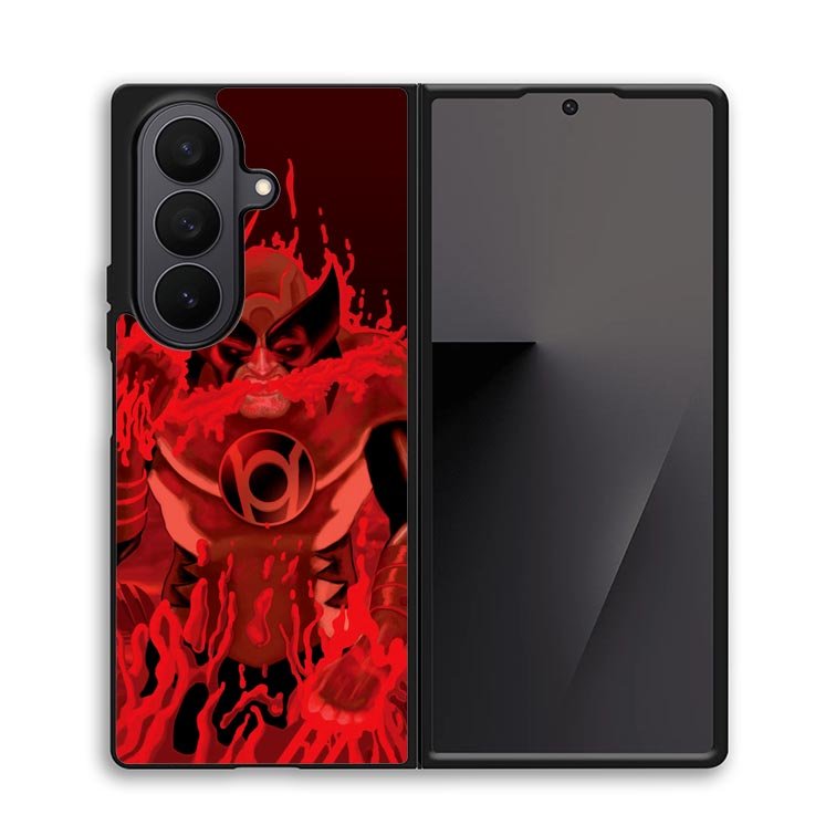 Red Lantern Wolverine Z1306 Samsung Galaxy Z Fold 7 Case