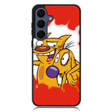 cat and dog Z1329 Samsung Galaxy S25 FE Case