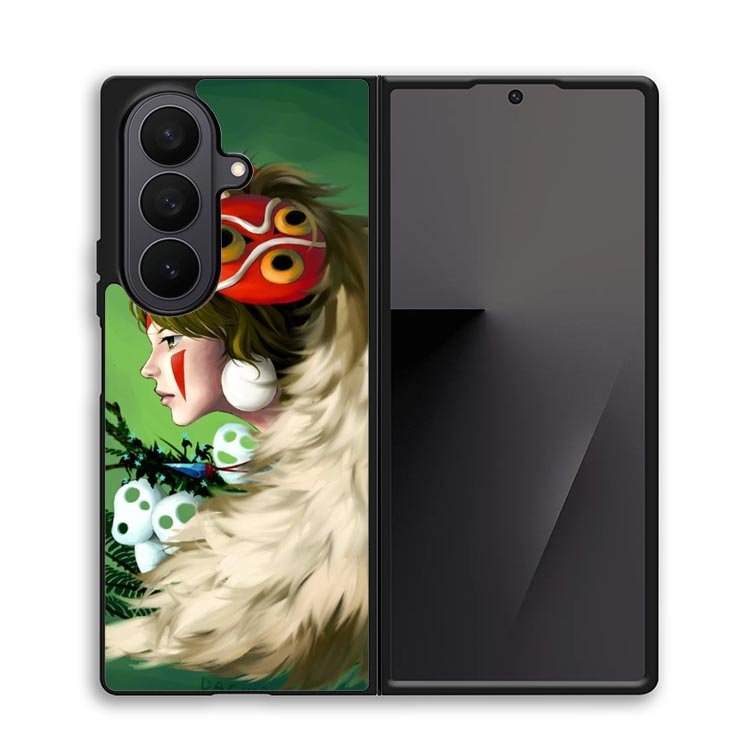 Princess Mononoke Fan Art Z1409 Samsung Galaxy Z Fold 7 Case