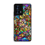 All Disney Heroes Stained Glass Motorola Moto G Power 5G 2024 Case FE7509