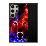 wolf glow line Z1432 Samsung Galaxy S24 Ultra 5G Case