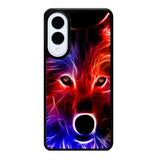 wolf glow line Z1432 Samsung Galaxy S25 Edge Case