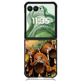Attack on Titan shingeki no kyojin Z1502 Motorola Moto Razr+ Plus 2024/2025 Case, Motorola Razr 50 Ultra/50s Ultra Case