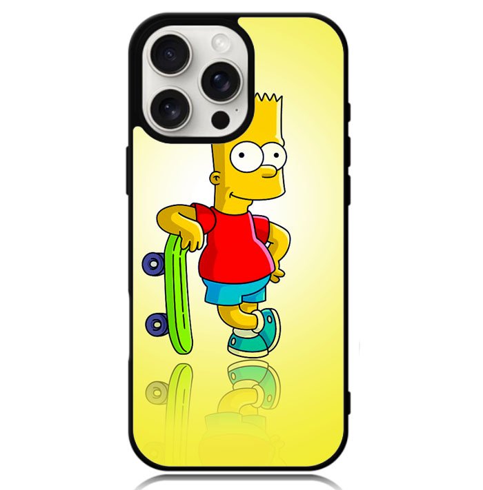 bart simpsons Z1606 iPhone 16 Pro Max Case