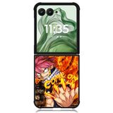 natsu fairy tail Z2124 Motorola Moto Razr+ Plus 2024/2025 Case, Motorola Razr 50 Ultra/50s Ultra Case