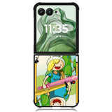 adventure time finn x fionna Z2397 Motorola Moto Razr+ Plus 2024/2025 Case, Motorola Razr 50 Ultra/50s Ultra Case