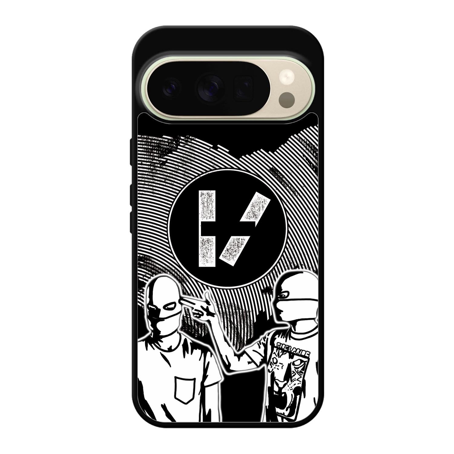 Twenty One Pilots Monochrome Z2800 Google Pixel 10 Pro Case
