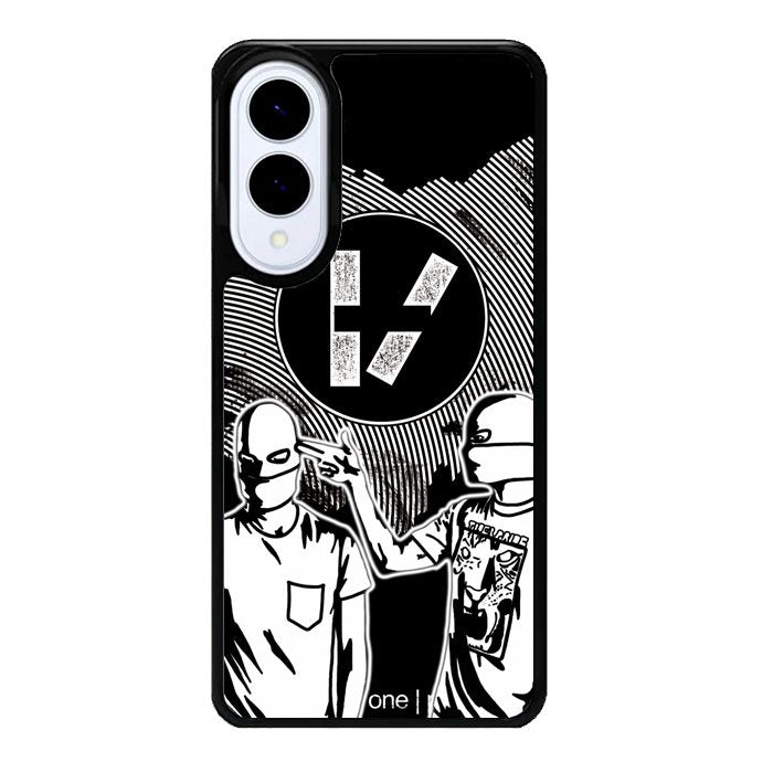 Twenty One Pilots Monochrome Z2800 Samsung Galaxy S25 Edge Case