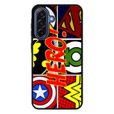 Pop Comic Super Hero Logo Z2840 Samsung Galaxy A17 5G Case