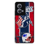 New England Patriots 1st Motorola Moto Edge 2024 Case FE0944