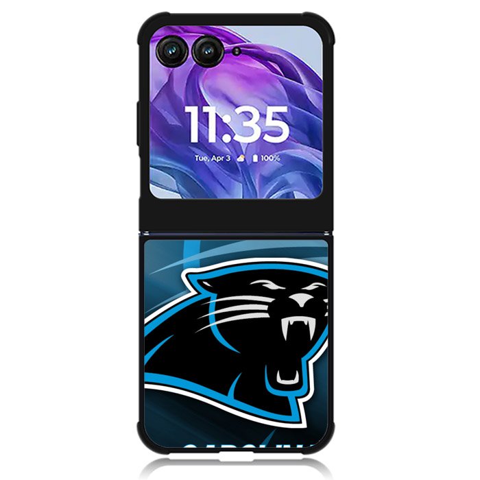 Carolina Panthers 3rd Motorola Moto Razr 2024 , Moto Razr 50 Case