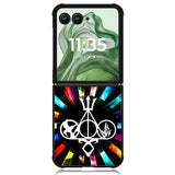 Harry Potter Divergent City of Bones Hunger Games Logo Z3373 Motorola Moto Razr+ Plus 2024/2025 Case, Motorola Razr 50 Ultra/50s Ultra Case