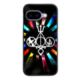 Harry Potter Divergent City of Bones Hunger Games Logo Z3373 Google Pixel 10A Case
