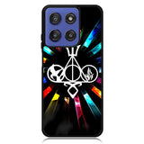 Harry Potter Divergent City of Bones Hunger Games Logo Z3373 Motorola Moto G Stylus 5G 2025 Case