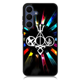 Harry Potter Divergent City of Bones Hunger Games Logo Z3373 Samsung Galaxy S25 FE Case