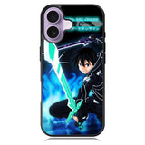 Sword Art Online Kirito Z3494 iPhone 17 Case