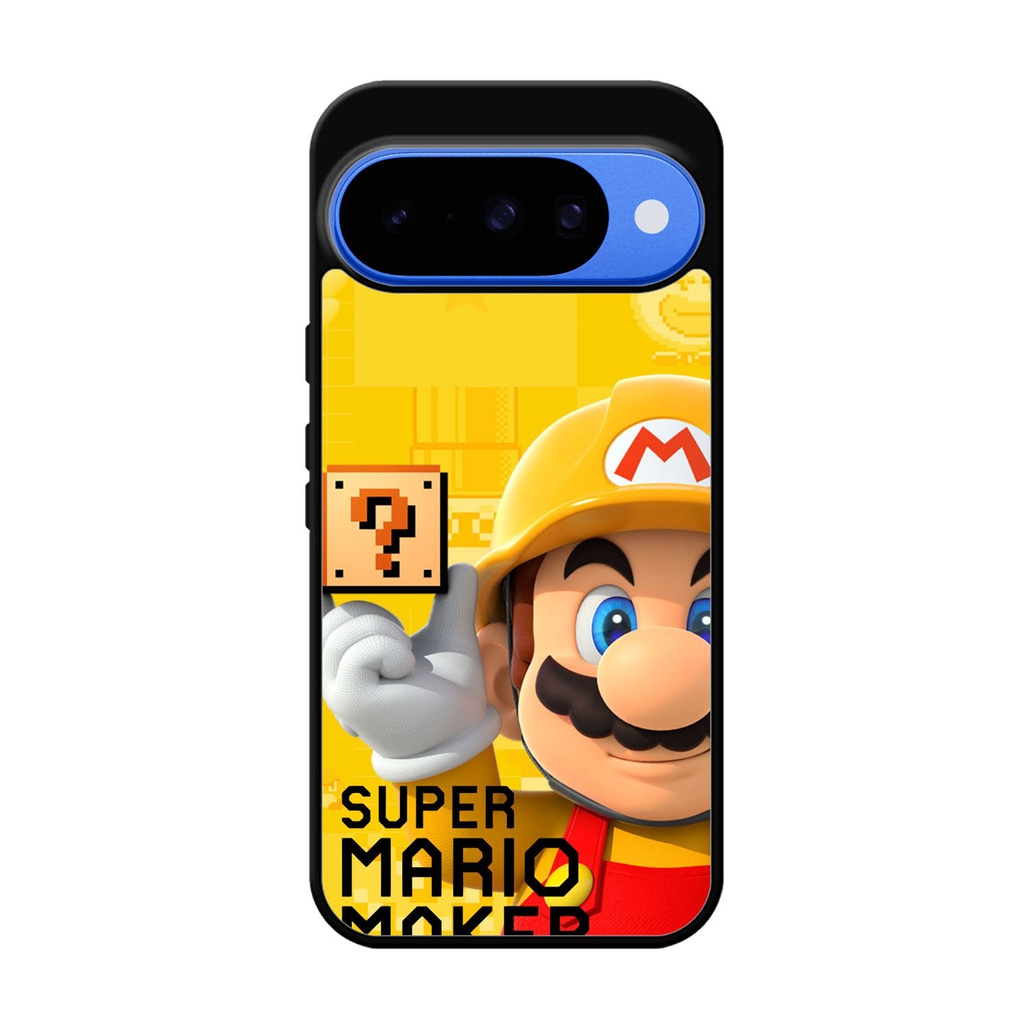 super mario maker yellow Z3516 Google Pixel 10 Case