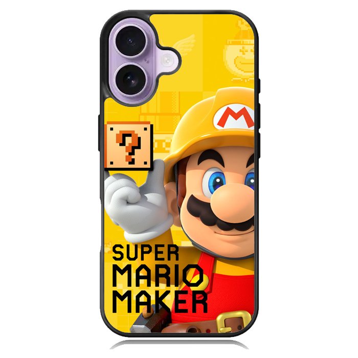 super mario maker yellow Z3516 iPhone 17 Case