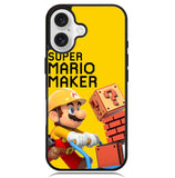 super mario yellow maker Z3525 iPhone 16 Case