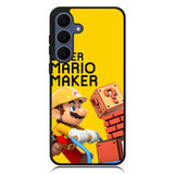 super mario yellow maker Z3525 Samsung Galaxy S25 FE Case