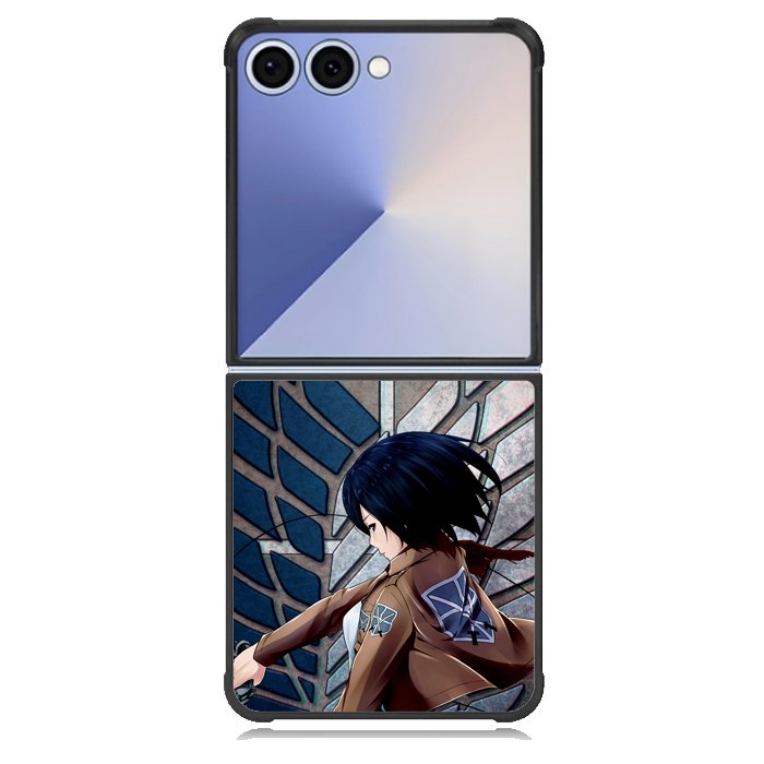 Attack on Titan Mikasa Z3546 Samsung Galaxy Z Flip 7 Case
