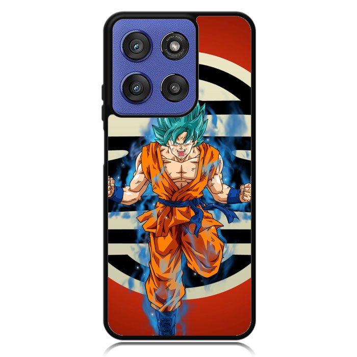 son goku super saiyan god blue Z3566 Motorola Moto G Stylus 5G 2025 Case
