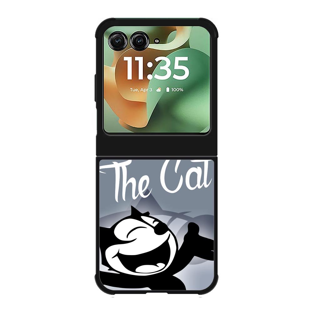 Felix happy Cat Z3572 Motorola Moto RAZR 2025 Case