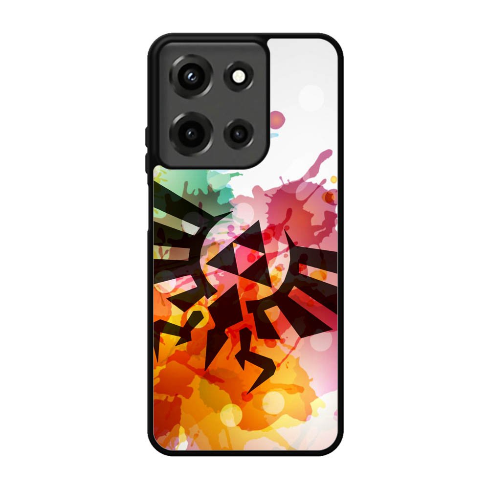 Legend of Zelda Symbol Paint Motorola Moto G 5G 2025 Case FE4967