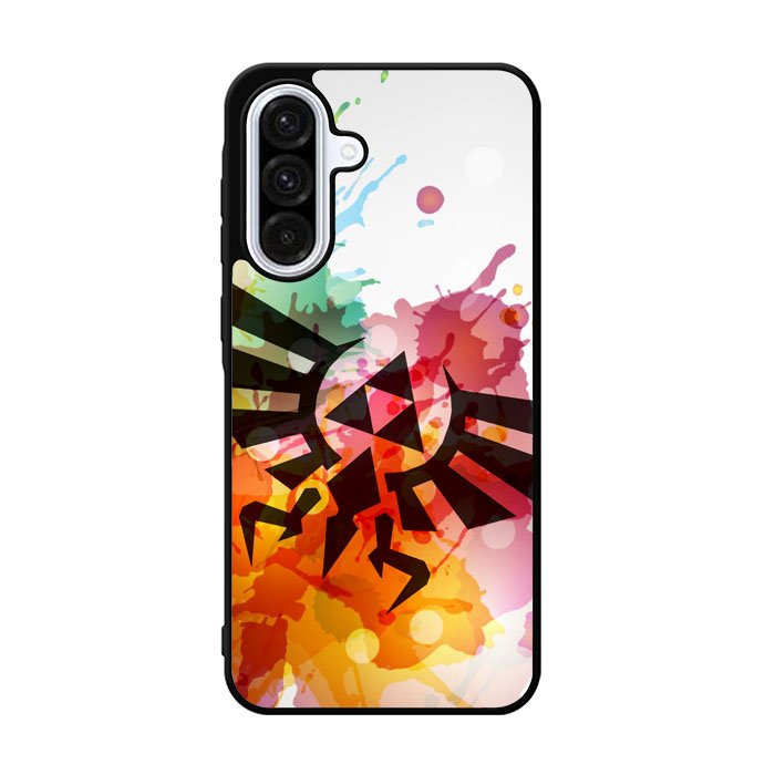 Legend of Zelda Symbol Paint Samsung Galaxy A36 Case FE5974