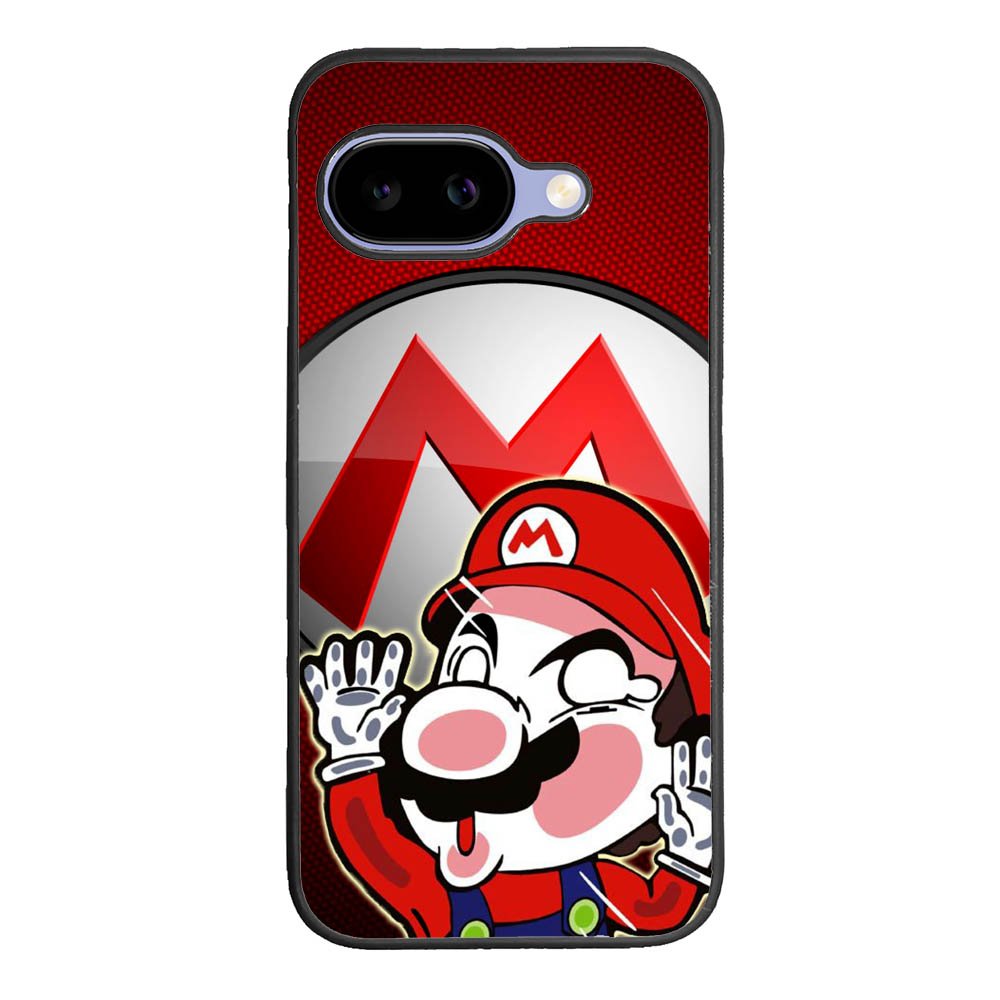 Sticker hit glass Mario Z3690 Google Pixel 10A Case