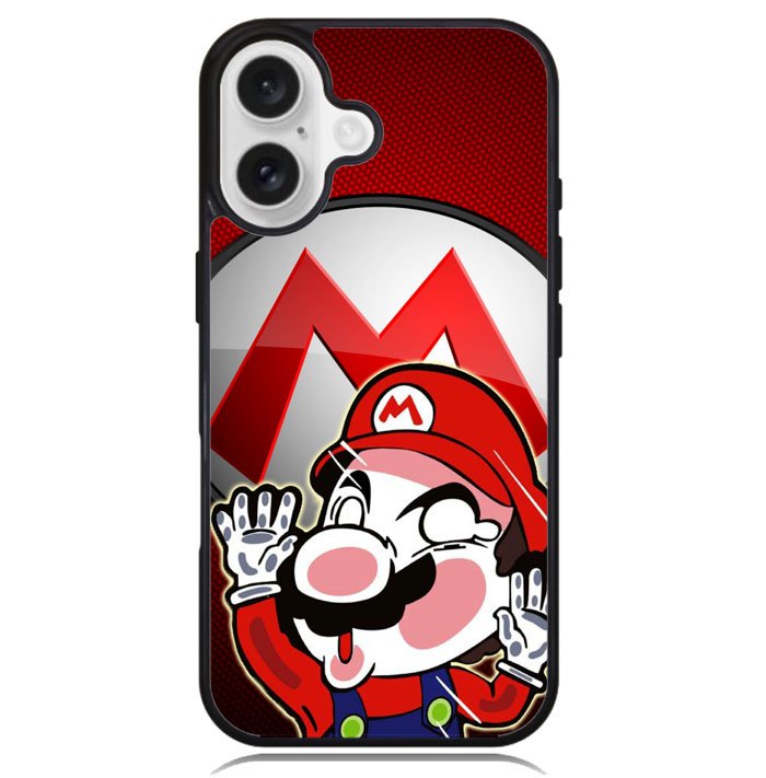 Sticker hit glass Mario Z3690 iPhone 16 Case