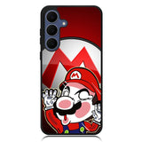 Sticker hit glass Mario Z3690 Samsung Galaxy S25 FE Case